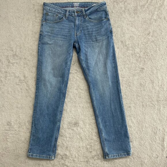 NWOT Izod Men's 32x30 Saltwater Jeans Straight Fit Blue Denim - Picture 3 of 7